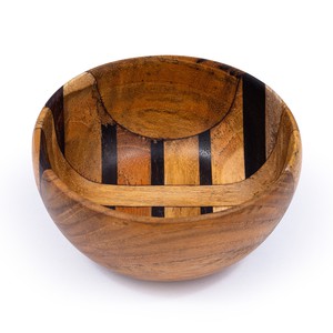 Upcycled Handmade Wooden Nibble Mini Bowl (2 patterns) from Paguro Upcycle