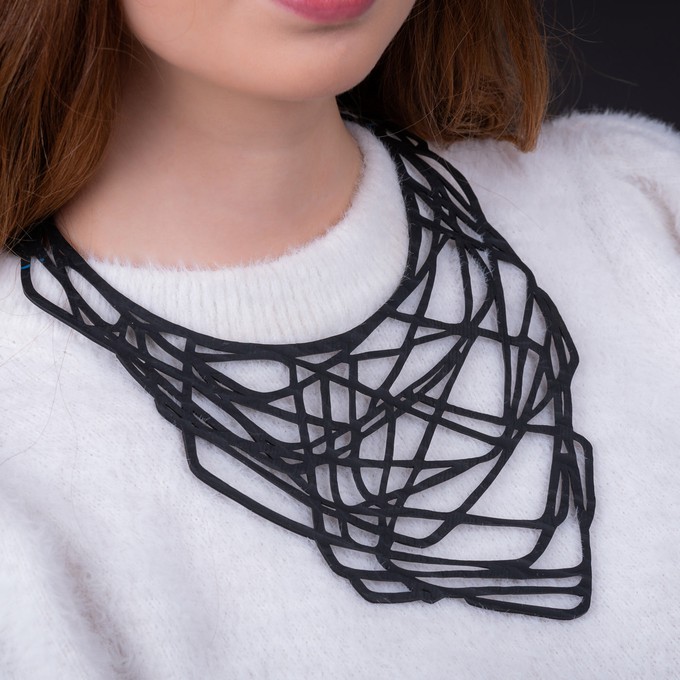 Paguro Upcycle Elegant Upcycled Orion Rubber Necklace from Paguro Upcycle