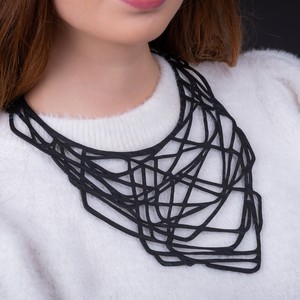 Paguro Upcycle Elegant Upcycled Orion Rubber Necklace from Paguro Upcycle