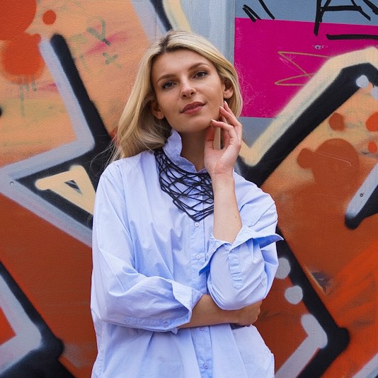 Paguro Upcycle Elegant Upcycled Orion Rubber Necklace from Paguro Upcycle