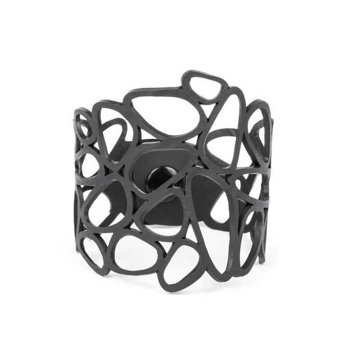 Pebble Upcycled Rubber Inner Tube Bracelet from Paguro Upcycle