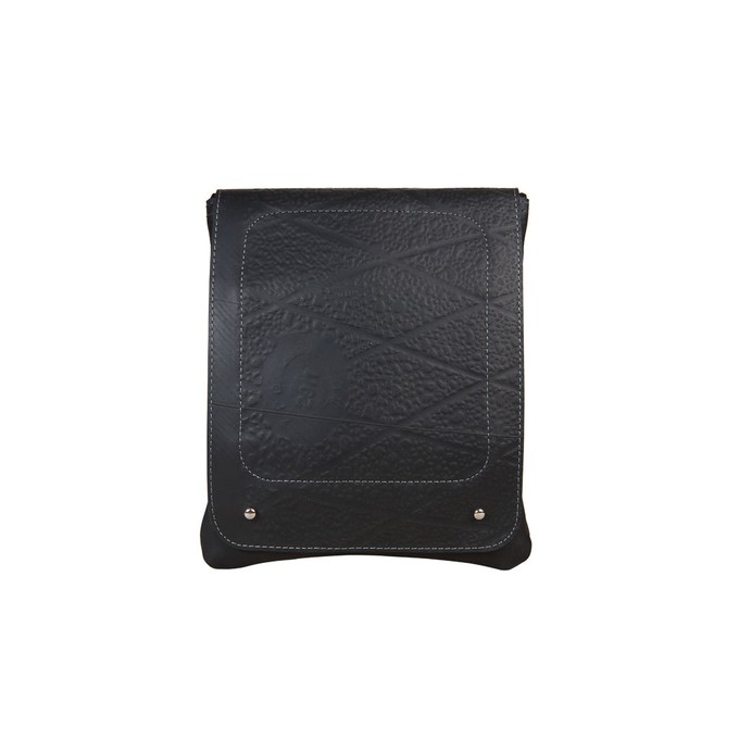 Spencer Recycled Rubber Vegan Crossbody Bag (3 Sizes Available) from Paguro Upcycle