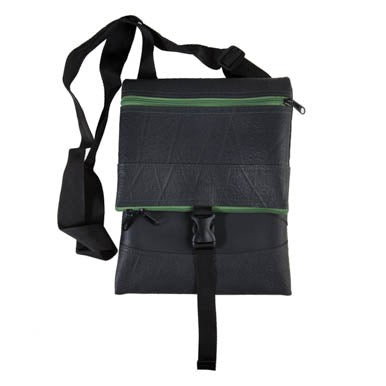 Jen Recycled Rubber Crossbody Bag (6 Colours Available) from Paguro Upcycle