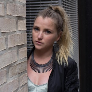 Fishbone Upcycled Inner Tube Necklace from Paguro Upcycle