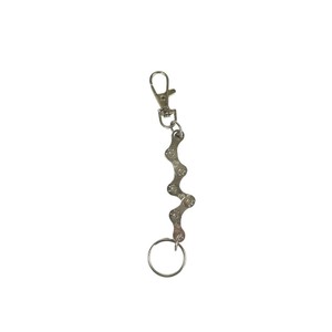 Recycled Bike Chain Keyring with Clasp from Paguro Upcycle
