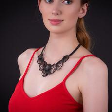 Shell Inner Tube Necklace via Paguro Upcycle