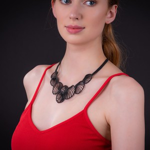 Shell Inner Tube Necklace from Paguro Upcycle
