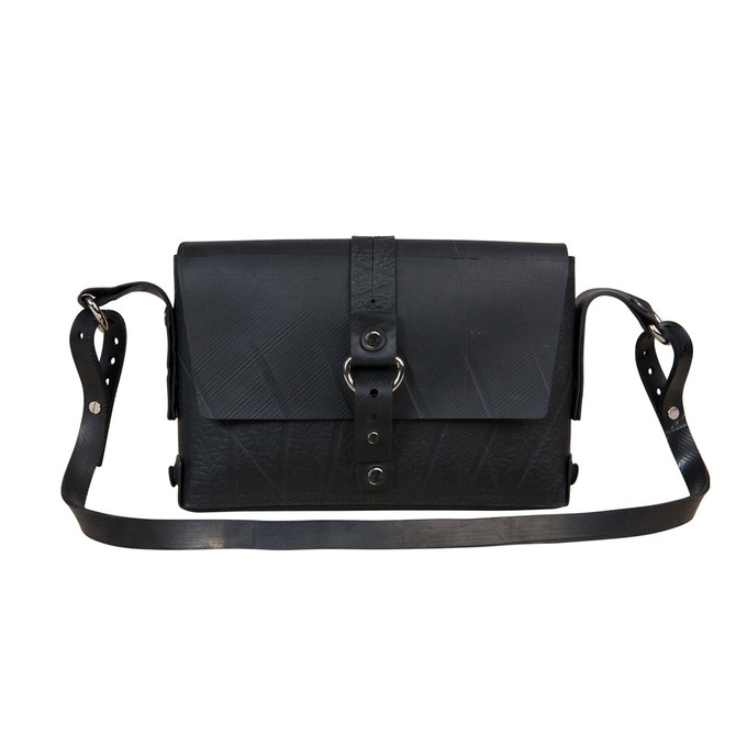 Reina Recycled Rubber Vegan Handbag from Paguro Upcycle
