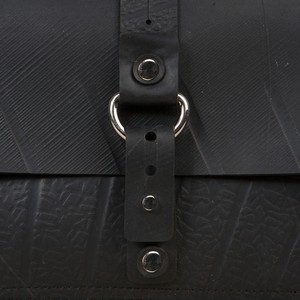 Reina Recycled Rubber Vegan Handbag from Paguro Upcycle