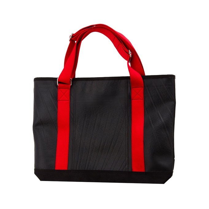 Rika Spacious Vegan Tote Bag Made From Inner Tube from Paguro Upcycle