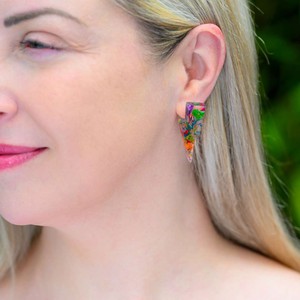 Lightning Bolt Recycled Skateboard & Resin Studs from Paguro Upcycle