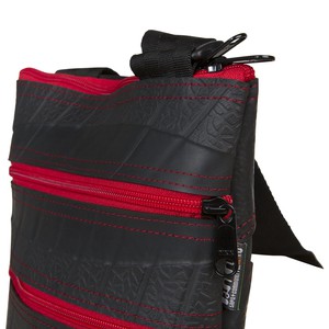 Maggie Upcycled Inner Tube Vegan Crossbody Bag - Eco Friendly from Paguro Upcycle