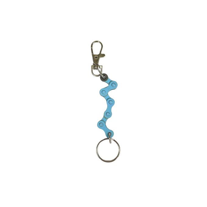 Recycled Bike Chain Keyring with Clasp from Paguro Upcycle