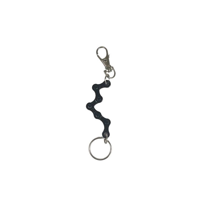 Recycled Bike Chain Keyring with Clasp from Paguro Upcycle