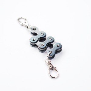 Recycled Bike Chain Keyring with Clasp from Paguro Upcycle