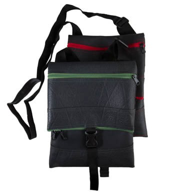 Jen Recycled Rubber Crossbody Bag (6 Colours Available) from Paguro Upcycle