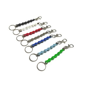 Recycled Bike Chain Keyring with Clasp from Paguro Upcycle