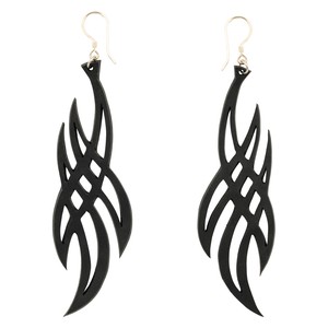 Vela Upcycled Inner Tube Earrings from Paguro Upcycle