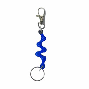 Recycled Bike Chain Keyring with Clasp from Paguro Upcycle