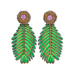 Paguro Upcycle Mimosa Reclaimed Wood Earrings from Paguro Upcycle