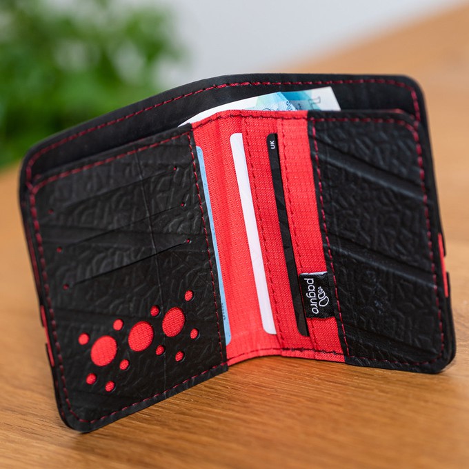 Dody Eco Friendly Recycled Inner Tube Wallet from Paguro Upcycle