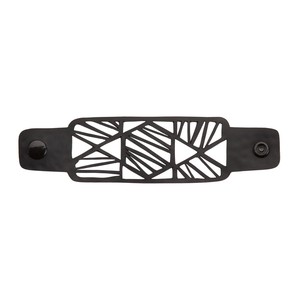 Paguro Upcycle Honeycomb Recycled Rubber Bracelet Eco Cuff from Paguro Upcycle