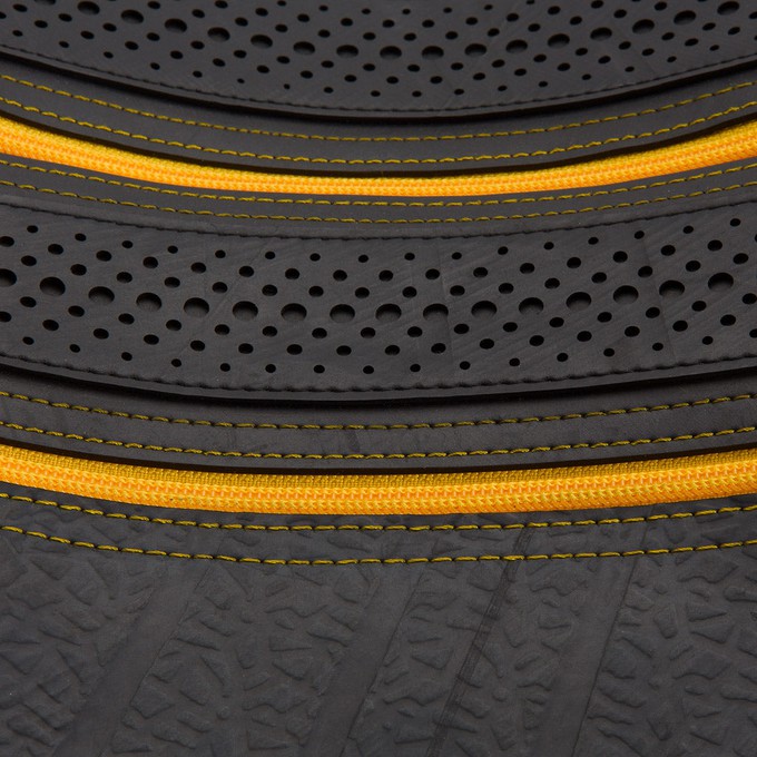 Maggie Special Recycled Rubber Vegan Handbag from Paguro Upcycle