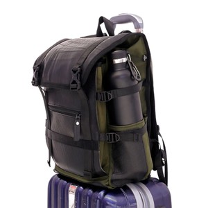 Colonel (Large) Vegan Water Resistant Backpack with Laptop Compartment from Paguro Upcycle