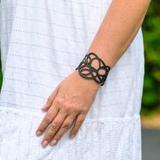 Infinity Reclaimed Rubber Inner Tube Bracelet via Paguro Upcycle