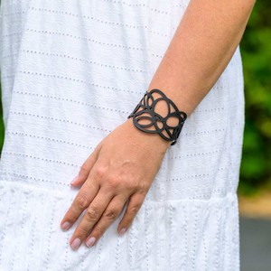 Infinity Reclaimed Rubber Inner Tube Bracelet from Paguro Upcycle