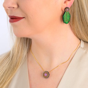 Paguro Upcycle Mimosa Reclaimed Wood Earrings from Paguro Upcycle