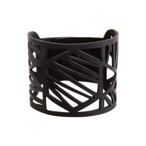 Paguro Upcycle Honeycomb Recycled Rubber Bracelet Eco Cuff from Paguro Upcycle