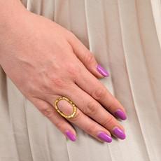 Duara Recycled Brass Adjustable Ring via Paguro Upcycle