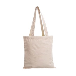 Tote Bag Wild Flowers - Small Bag Handmade with Ecru Cotton from Quetzal Artisan