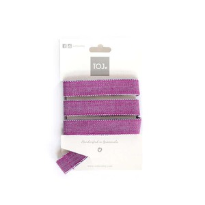 Violet Sandals - Lace Up - Cotton Straps - Beads Accessoire from Quetzal Artisan