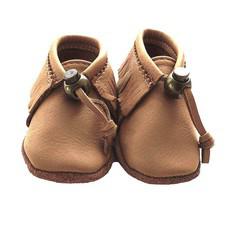 Baby Moccasins - Native Canadian Fringed Booties for Babies via Quetzal Artisan