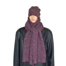 Scarf and Hat Mulberry - Men's Winter Scarf Soft and Warm via Quetzal Artisan