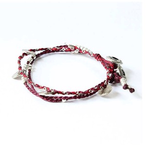 Bracelet Burgundy - 2 strands - Handmadel and Fairtrade from Quetzal Artisan