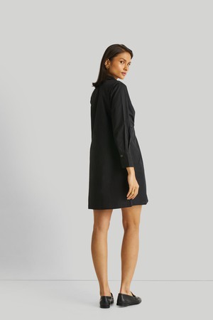 Front Twist Dress in Black from Reistor Front Twist Dress in Black from Reistor