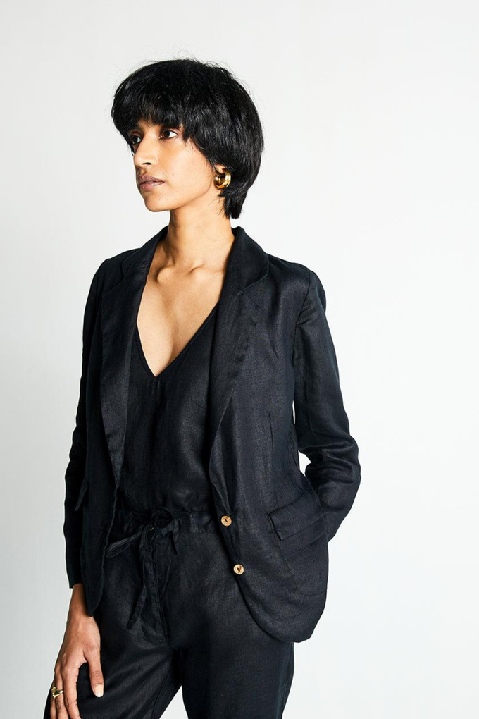 Hemp Three Piece Set in Black from Reistor