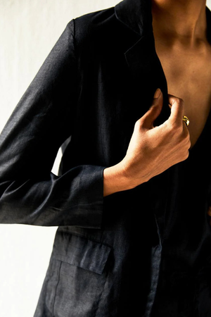 Hemp Three Piece Set in Black from Reistor