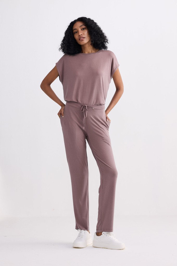 Wide Leg Pant in Dusty Rose from Reistor
