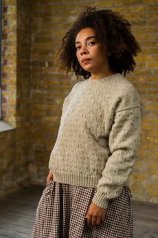 Kiss Cable Jumper | Natural via ROVE