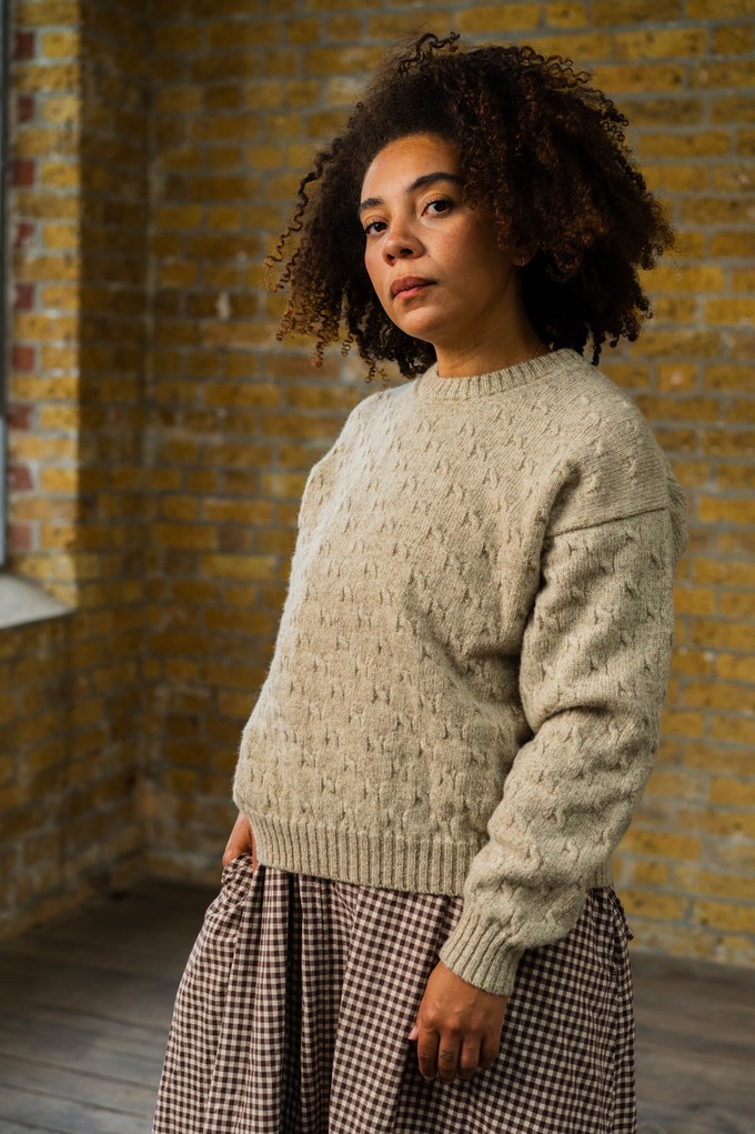 Kiss Cable Jumper | Natural from ROVE