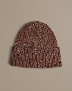 Unisex Donegal Beanie | Ruby Dusk from ROVE