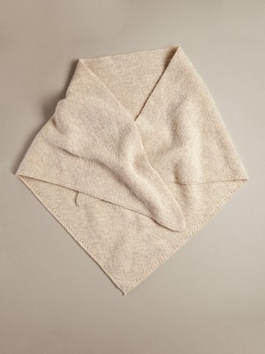 Triangle Scarf | Natural Marl from ROVE