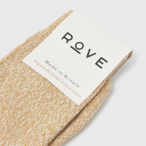 Organic Cotton Socks | Yellow Marl from ROVE