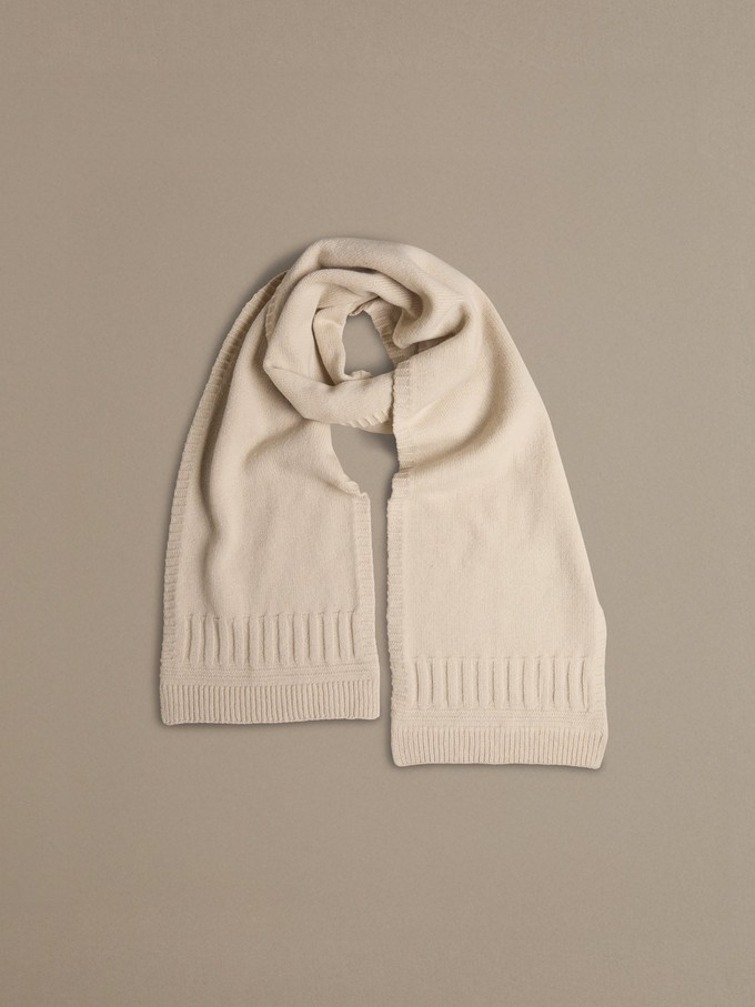 Guernsey Scarf | Ivory from ROVE