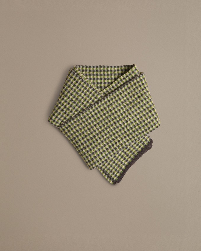 Small Check Scarf | Green from ROVE
