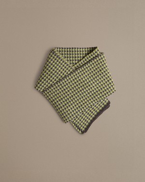 Small Check Scarf | Green from ROVE